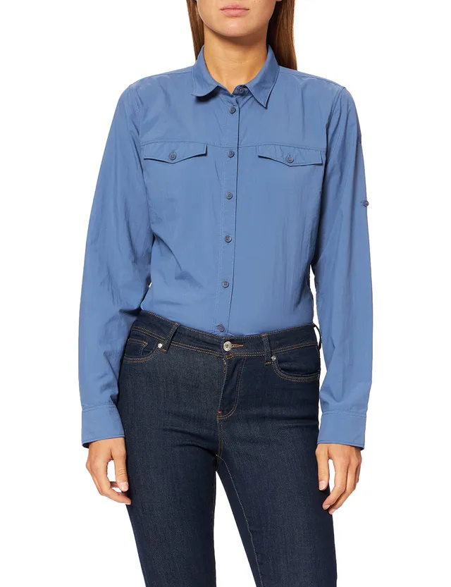 lafuma-lfv11337-chemise-femme-manches-longues-dryway-avec-protection-uv-et-trait image 1