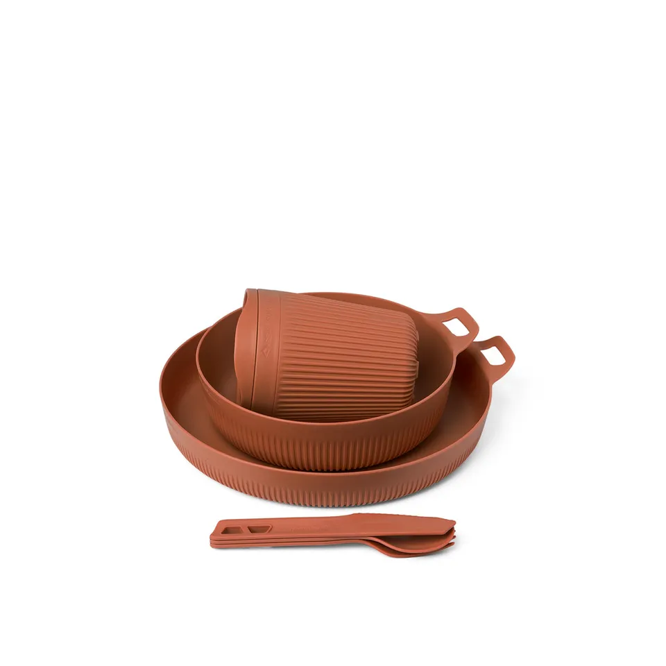 sea-to-summit-horizon-dinnerware-set-6-pi-ces-assiette-bol-mug-isotherme-et-couv image 1