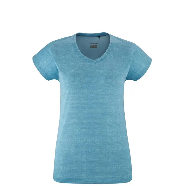lafuma-skim-tee-w-t-shirt-femme-manches-courtes-col-v-maille-dryway-s-chage-rapi image 1