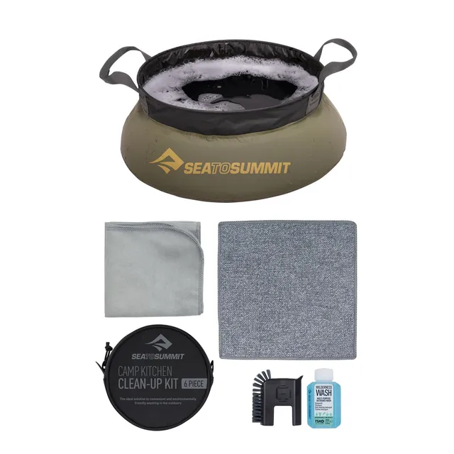 sea-to-summit-camp-kitchen-clean-up-kit-kit-vaisselle-camping-10-l-avec-vier-rig image 1