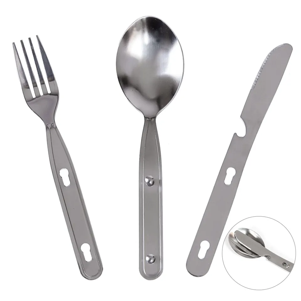 kingcamp-set-de-couverts-de-camping-3-pi-ces-couteau-fourchette-cuill-re-couvert image 1
