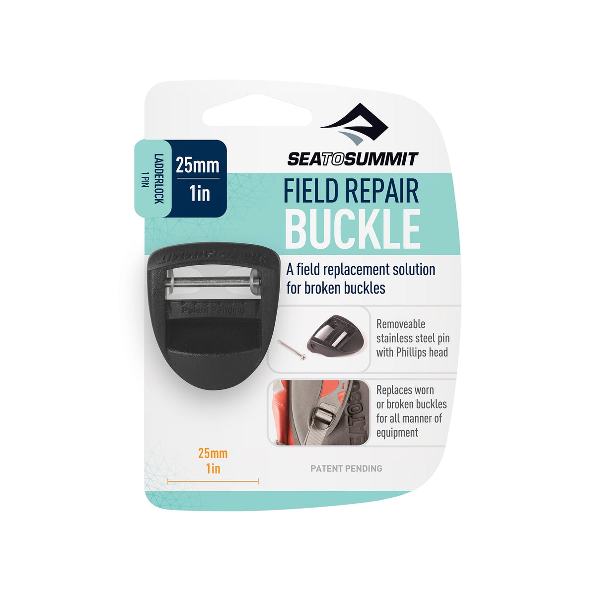 sea-to-summit-field-repair-buckle-ladderlock-1-pin-boucle-de-r-paration-de-sangl image 1