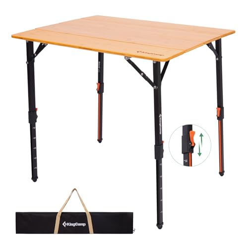 kingcamp-bundle-table-chaise-de-camping-fauteuil-r-alisateur-xxl-avec-table-lat- image 4