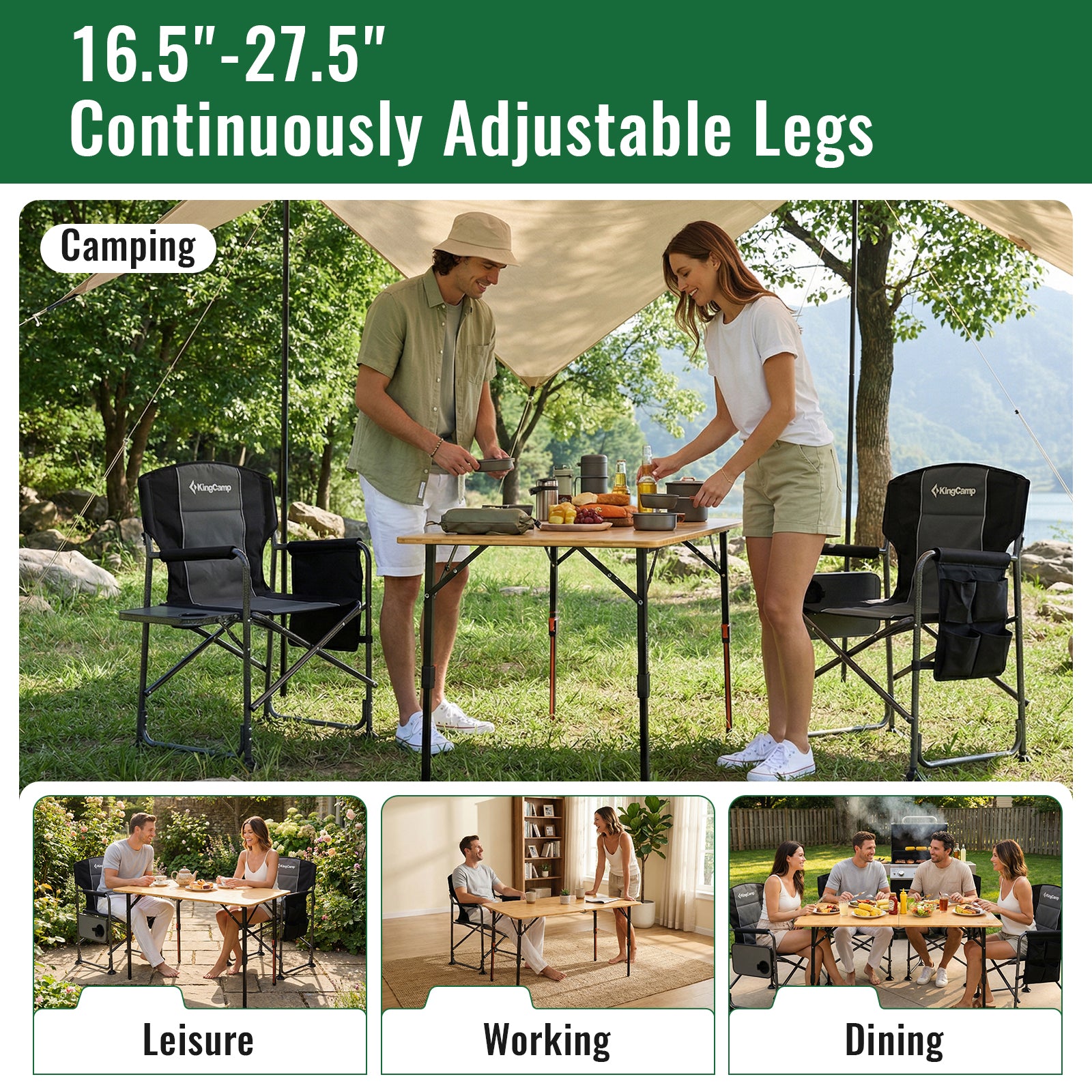 kingcamp-bamaura-12070-table-de-camping-pliante-117x70-cm-en-bambou-massif-et-al image 7