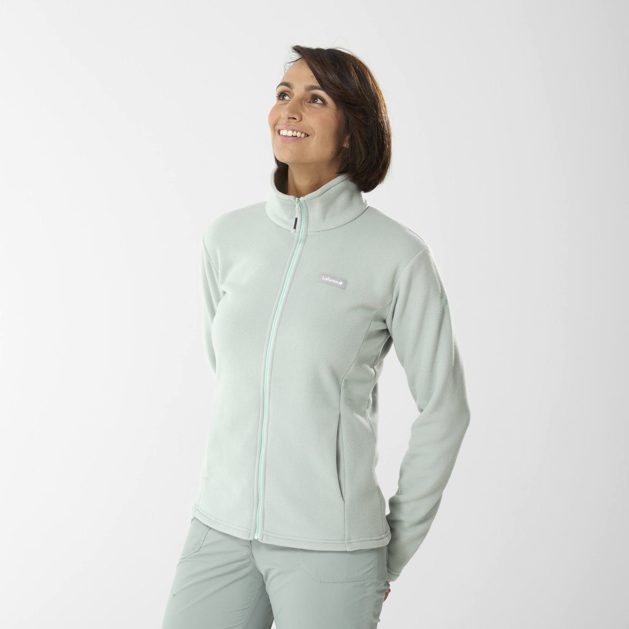 lafuma-access-micro-full-zip-polaire-femme-polyester-recycl-technowarm-coupe-aju image 2
