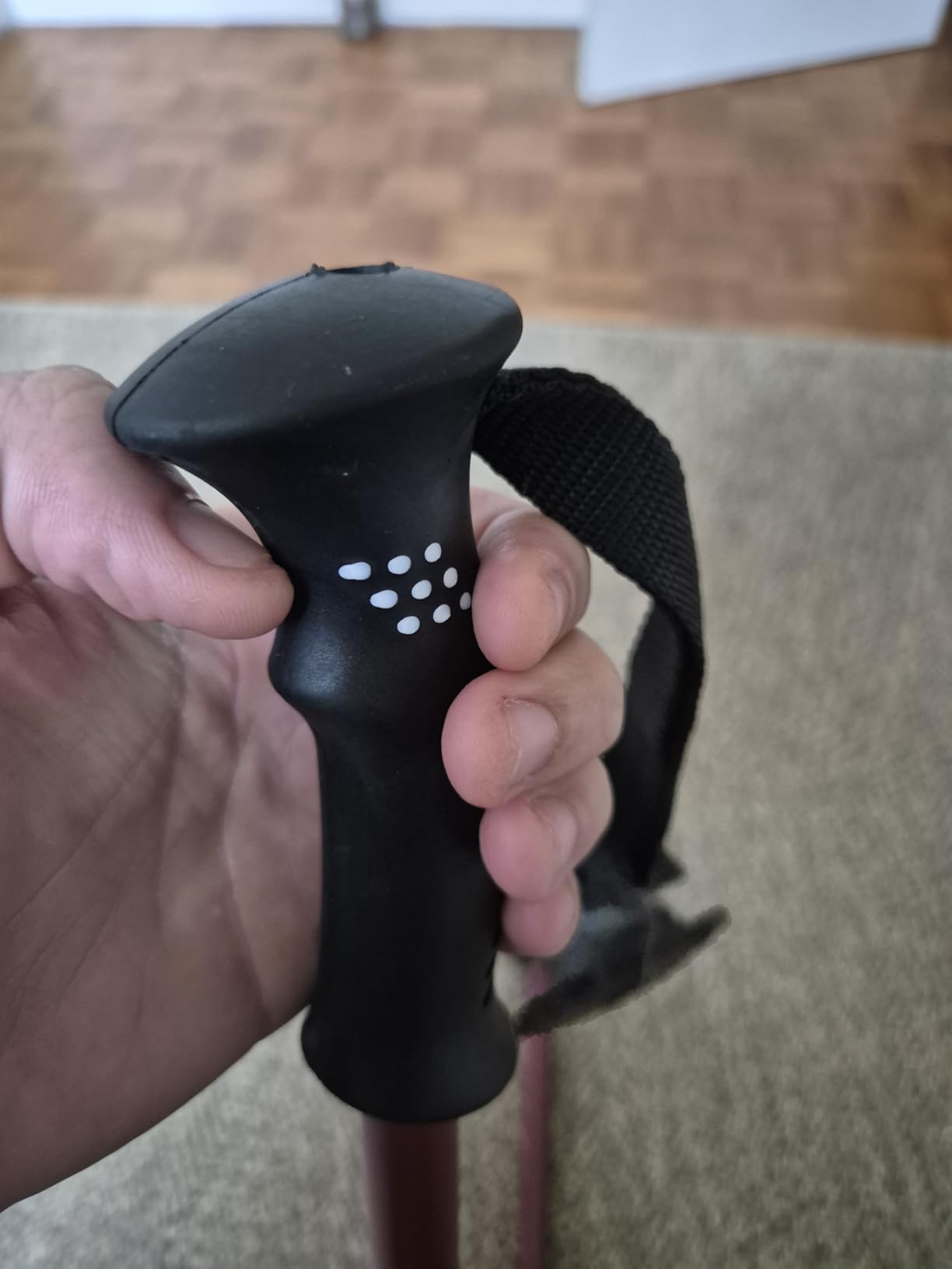 Un bâton a lâché