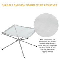 kingcamp-fire-stand-foyer-pliable-en-inox-pour-feu-de-camp-et-bonfire image 3