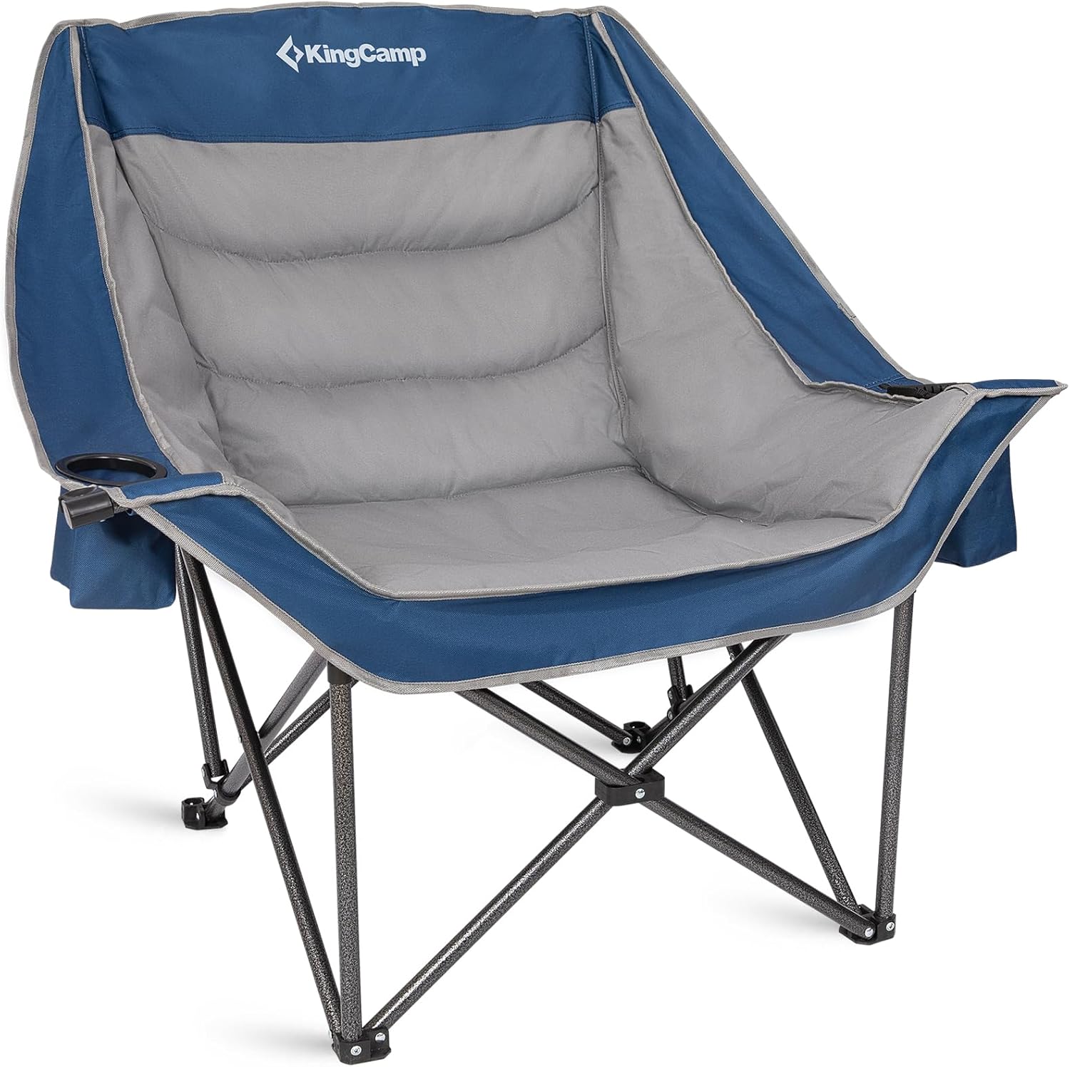 kingcamp-canna-c10-plus-chaise-de-camping-pliante-oversize-rembourr-e image 1