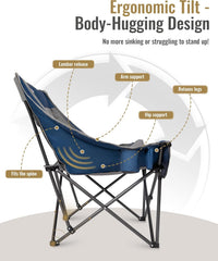 kingcamp-canna-c10-plus-chaise-de-camping-pliante-oversize-rembourr-e image 4
