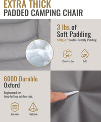 kingcamp-canna-c10-plus-chaise-de-camping-pliante-oversize-rembourr-e image 7