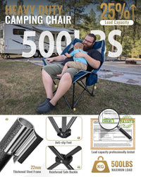 kingcamp-canna-c10-plus-chaise-de-camping-pliante-oversize-rembourr-e image 5