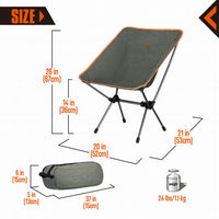 kingcamp-ultralight-chaise-de-camping-pliable-fauteuil-portable-compact-ultra-l- image 3