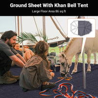kingcamp-khan-villa-tapis-de-sol-pour-tente-glamping-matelas-de-sol-doux-et-isol image 7
