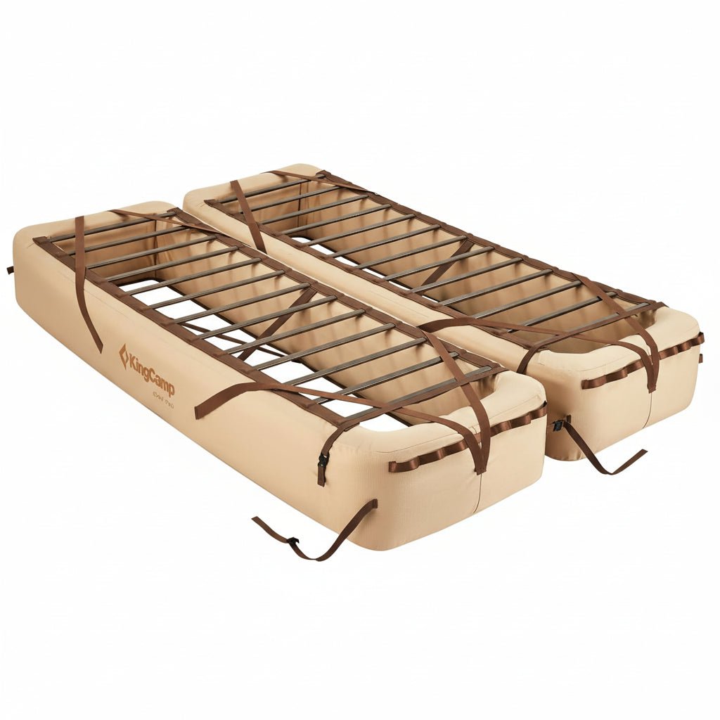 kingcamp-glamping-bundle-tente-cloche-khan-cadre-lit-double-oak-p10-matelas-doub image 6